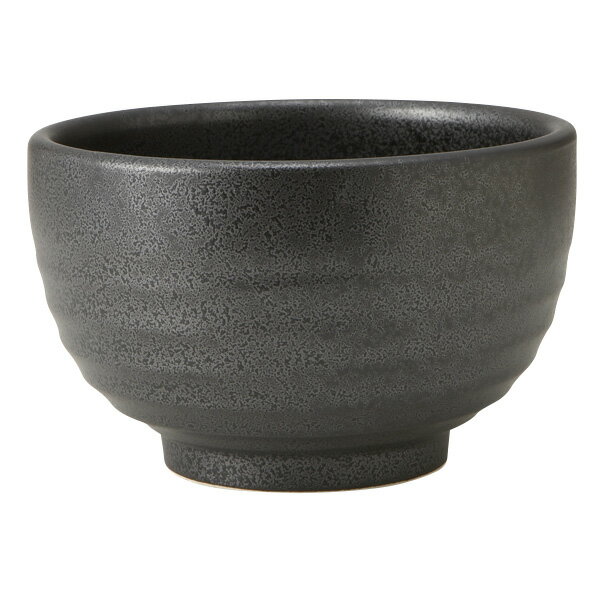 黒御影 5.0多用丼 約16cm 黒系 中華食器・アジアン食器 つけ麺用タレ鉢 日本製 美濃焼 業務用 どんぶり ボウル うどん そば rs/59-183-554