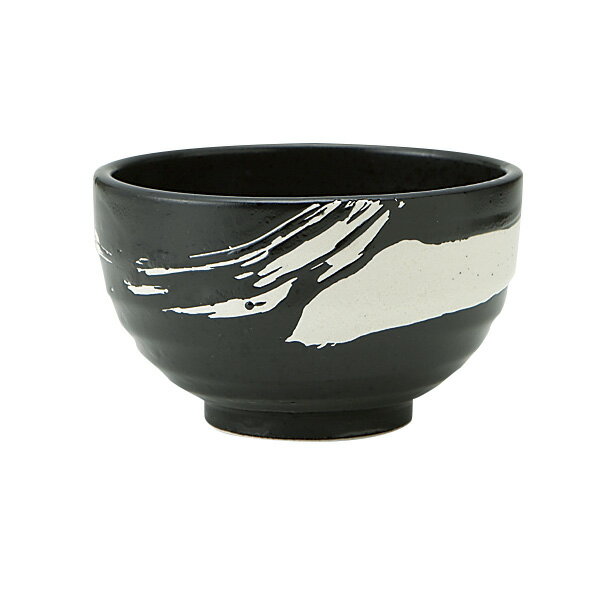 黒海流 4.0多用丼 約12.5cm 黒系 中華食器・アジアン食器 つけ麺用タレ鉢 日本製 美濃焼 業務用 どんぶ..