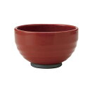 赤柚子 4.0多用丼 約12.5cm 赤系 中華食器・アジアン食器 つけ麺用タレ鉢 日本製 美濃焼 業務用 どんぶり ボウル rs/59-470-552