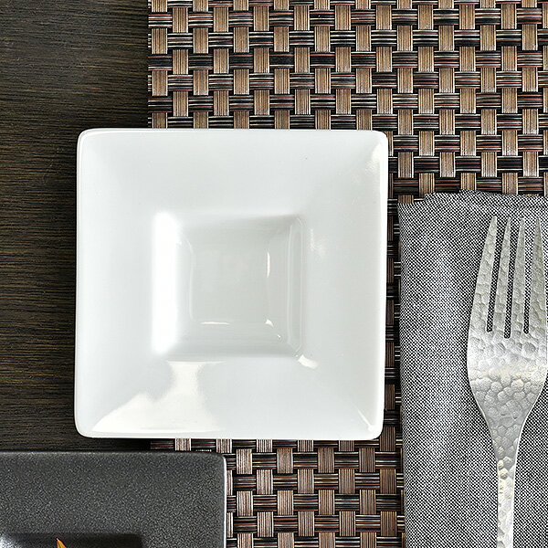 グルメスタイル 白磁プリムプレートS 約10cm 白系 洋食器 角型プレート 15cm以下 日本製 美濃焼 業務用 g-2345-06-sp02