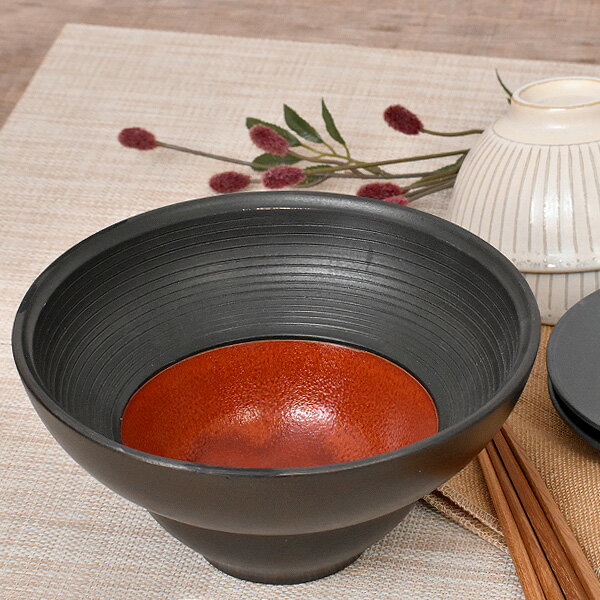 乐天商城 - グルメスタイル ジャパネスク ワイドリム鉢小 約19.4cm 黒系 和食器 盛鉢 黒い器 業務用 丼 ボウル 盛鉢 大皿 大鉢 麺鉢 うどん鉢 盛り鉢 どんぶり サラダボウル 31-45421-081-sp02