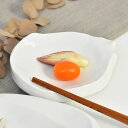 グルメスタイル 強化白釉ちぎり4.5寸皿 約13.8cm 白系 和食器 フルーツ皿・銘々皿・取皿 日本製 美濃焼 業務用 g-2336-17-sp02