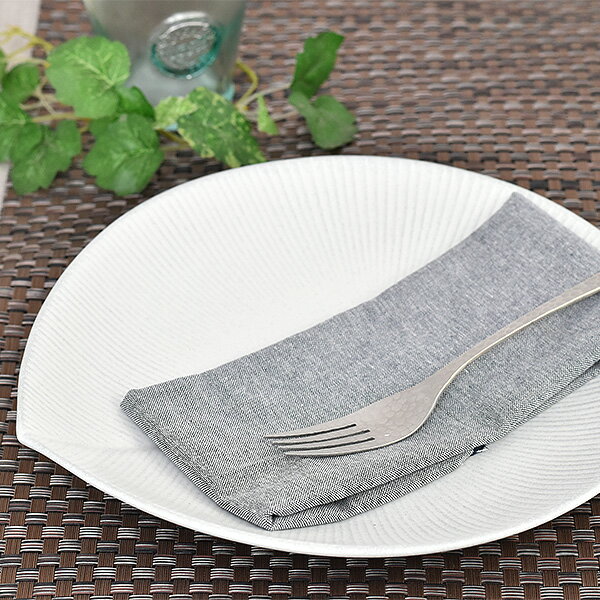 グルメスタイル モア白26cmパスタ皿 約26cm 白系 和食器 変形皿 日本製 業務用 g-2217-03-sp02