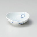 吹墨うさぎまゆ型小付 約8.5cm 白系 和食器 小付 日本製 美濃焼 業務用 珍味 小鉢 松花堂 和え物 酢の物 お通し 処分品 数量限定 アウトレット セー...