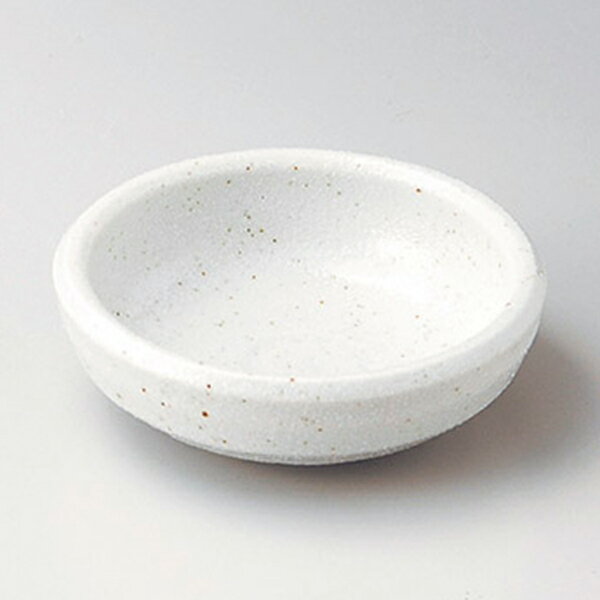 Mino Ware - 梨地深小皿 約10cm 白系 和食器 小付 日本製 美濃焼 業務用 29-087-289-ka