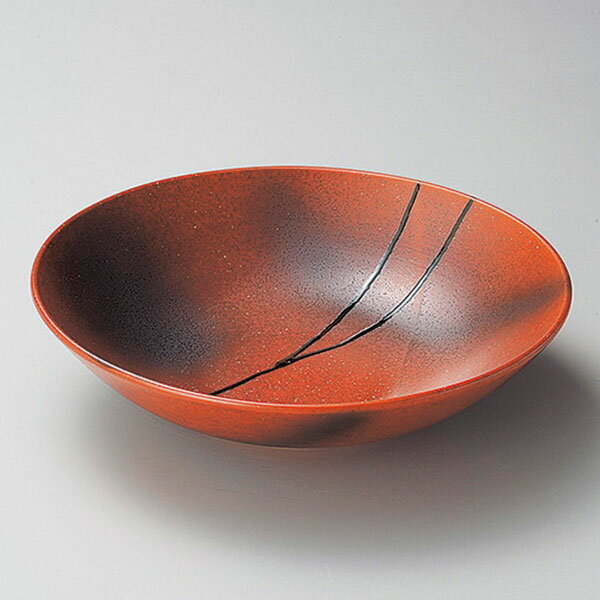 Mino Ware - 赤伊賀10.0鉢 約30cm 赤系 和食器 大鉢 日本製 美濃焼 業務用 大鉢 煮物 サラダボウル 丼 どんぶり 麺鉢 大きな鉢 おしゃれ 29-242-119-ne