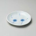 ボンボン綿花銘々皿 約15.2cm 青系 和食器 フルーツ皿・銘々皿・取皿 日本製 美濃焼 業務用 取り皿 プレート 中皿 和皿 デザート皿 和風カフェ 旅館 飲食店 和食屋 レストラン 28-222-068-mi(3)