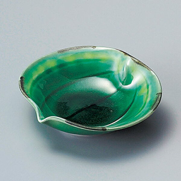 Rakuten - 小鉢 緑釉黄流山帰来小鉢 約11.5cm 緑系 和食器 松花堂 日本製 美濃焼 業務用 松花堂弁当 懐石弁当 和 和食 和物 おもてなし料理 29-101-059-ka