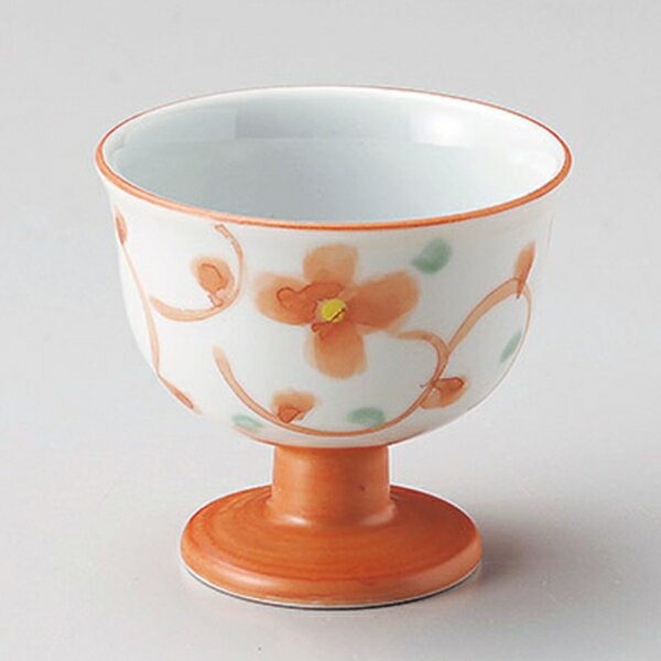 Mino Ware - 舞小花 高台小付 約8.2cm 白系 和食器 高台小鉢 日本製 美濃焼 業務用 29-081-139-mi