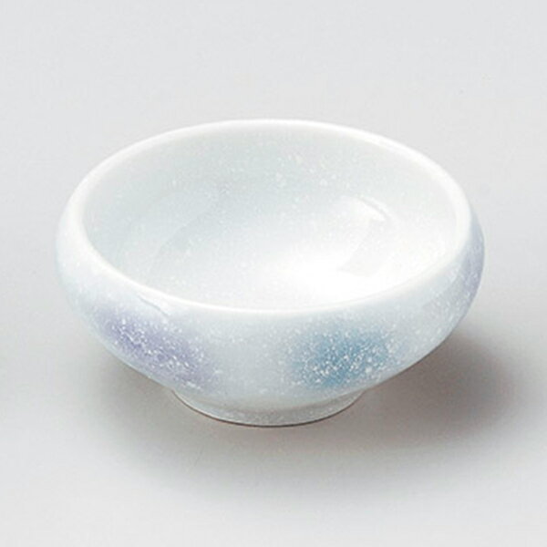Mino Ware - 淡青くくり中付 約9.8cm 白系 和食器 小付 日本製 美濃焼 業務用 29-082-309-ta