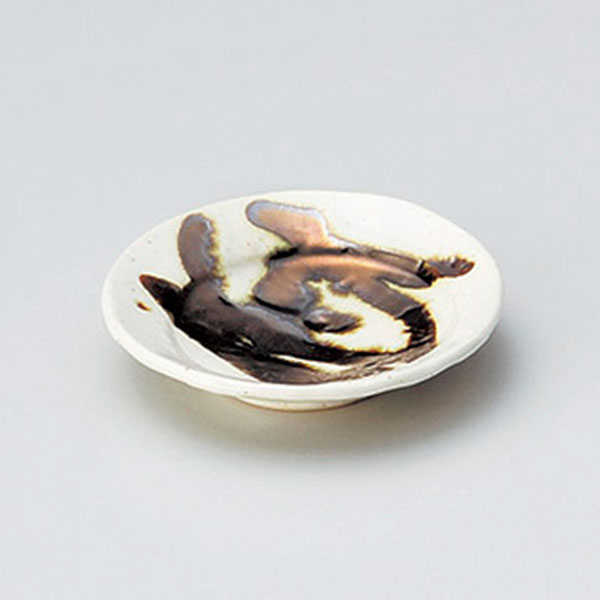 金彩粉引き丸9.5cm皿 約9.7cm 和食器 小皿 日本製 美濃焼 業務用 取り皿 豆皿 プチ皿 プレート デザート皿 しょうゆ皿 スパイス皿 和皿 和食屋 29-230-209-a