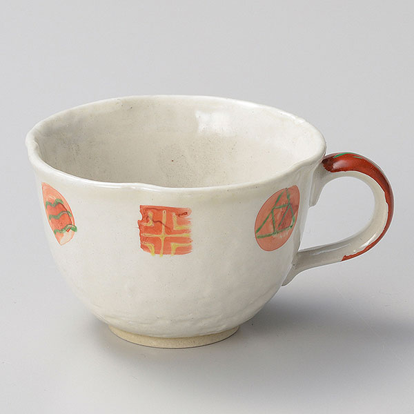 楽天市場】美濃焼 皿（カラーレッド）（カップ＆ソーサー