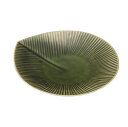 MOREオリベ18cm銘々皿 約17.5cm 茶系 和食器 フルーツ皿・銘々皿・取皿 日本製 美濃焼 業務用 取り皿 プレート 中皿 和皿 デザート皿 和風カフ...