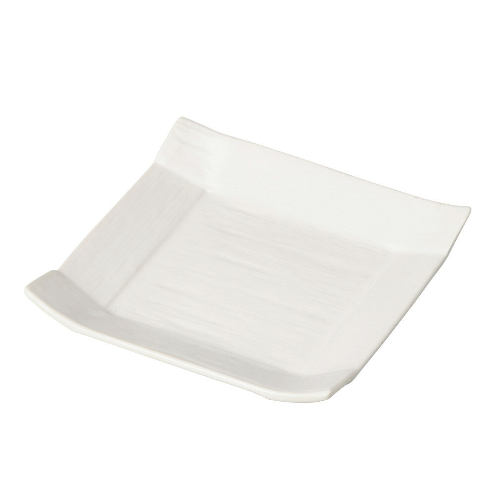 パレット12cmプレート 白 約12cm 白系 和食器 フルーツ皿・銘々皿・取皿 日本製 美濃焼 業務用 取り皿 プレート 中皿 和皿 デザート皿 和風カフェ 旅館 飲食店 和食屋 レストラン 28-220-238-ha