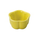 黄釉梅型珍味 小 約5cm 黄系 和食器 珍味 日本製 美濃焼 業務用 28-092-258-ka