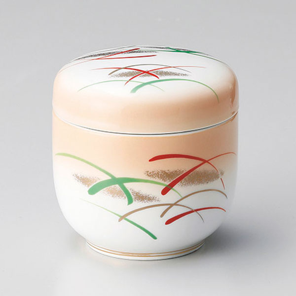 加茂川 夏目むし碗 約8cm 黄系 和食器 むし碗 強化 日本製 美濃焼 業務用 2ピンク オレンジ 茶碗蒸し 蒸し料理 和食 和 和物 国産 産地直送 28-110-108-ka