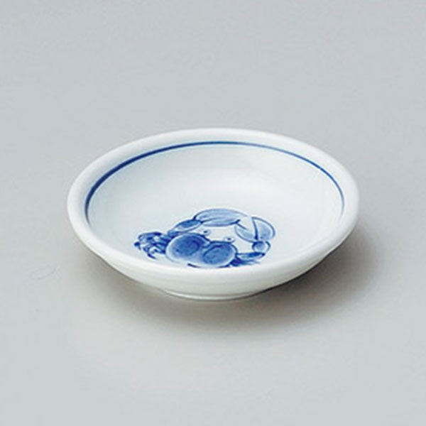 Rakuten - カニ厚口3.0皿 約9cm 白系 和食器 小皿 日本製 美濃焼 業務用 取り皿 豆皿 プチ皿 プレート デザート皿 しょうゆ皿 スパイス皿 和皿 和食屋 29-232-239-ti