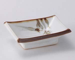 樂天商城 - 豆皿 白天目麦 長角千代口 約10cm 白系 和食器 千代口 日本製 美濃焼 業務用 29-148-279-ka