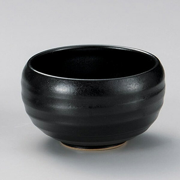 乐天商城 - 柚子天目雑炊鉢 小 約12.5cm 黒系 和食器 小丼 日本製 美濃焼 業務用 29-332-049-o