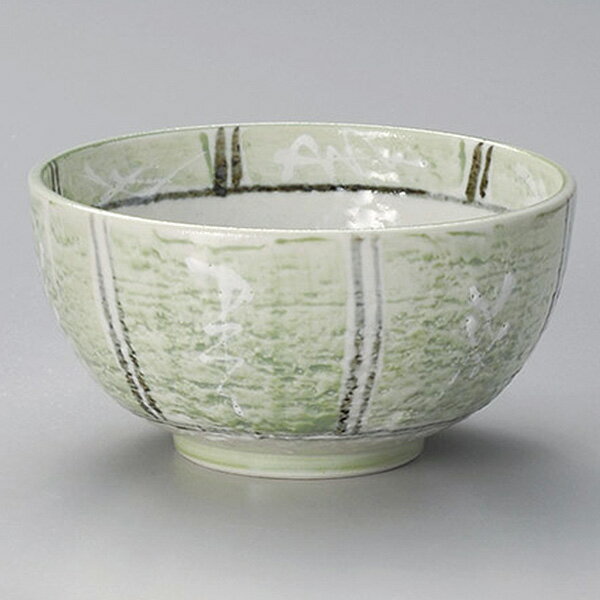 China - 一珍グリーン5寸深ボール 約15.8cm 緑系 和食器 多用丼 日本製 美濃焼 業務用 29-320-239-mi