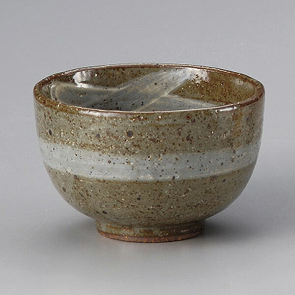 荒土粉引刷毛目4.8多用碗 約14.5cm 茶系 和食器 多用丼 日本製 美濃焼 業務用 丼ぶり 丼 どんぶり 小さめ うどん 蕎麦 ミニ丼 モダン おしゃれ 和風 小丼 飯丼 28-344-078-i