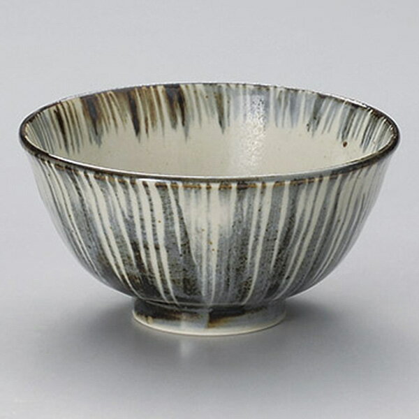 Mino Ware - 刷毛十草5.3丼 約15.5cm 和食器 多用丼 日本製 美濃焼 業務用 29-319-169-yu
