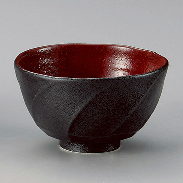 暁ネジリ小丼 約11.6cm 黒系 和食器 多用丼 日本製 美濃焼 業務用 丼ぶり 丼 どんぶり 小さめ うどん 蕎麦 ミニ丼 モダン おしゃれ 和風 小丼 飯丼 28-330-238-mi