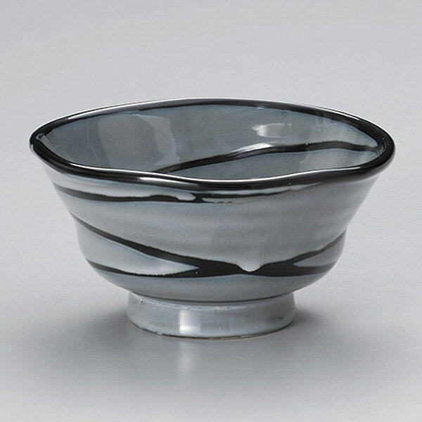 雪舟なぶり4.5丼 約13.5cm 和食器 多用丼 日本製 美濃焼 業務用 丼ぶり 丼 どんぶり 小さめ うどん 蕎..