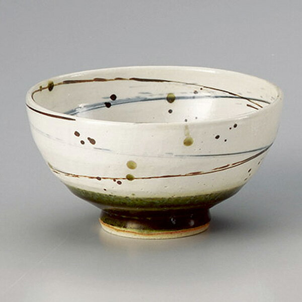 Bowls - オリベ乱線5.0丼 約15.4cm 白系 和食器 多用丼 日本製 美濃焼 業務用 29-325-049-to