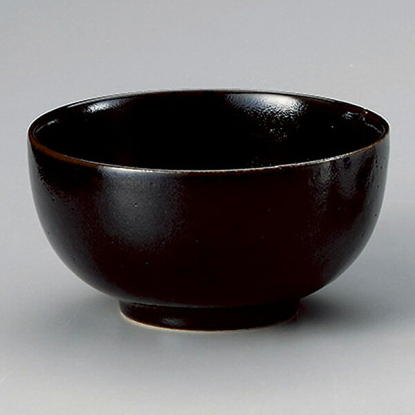 ゆず天目小丼 約13.2cm 黒系 和食器 多用丼 日本製 美濃焼 業務用 29-323-199-ho