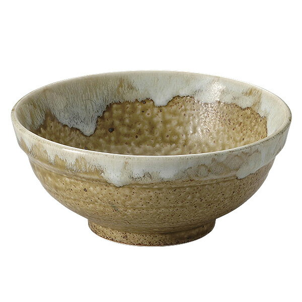 China - イラボ白流し 玉渕 5.5丼 約16.8cm 和食器 多用丼 日本製 美濃焼 業務用 29-309-109-mi