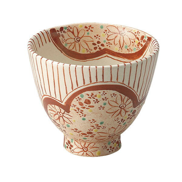 赤絵小町 4.0小丼 約12.2cm レッド系 