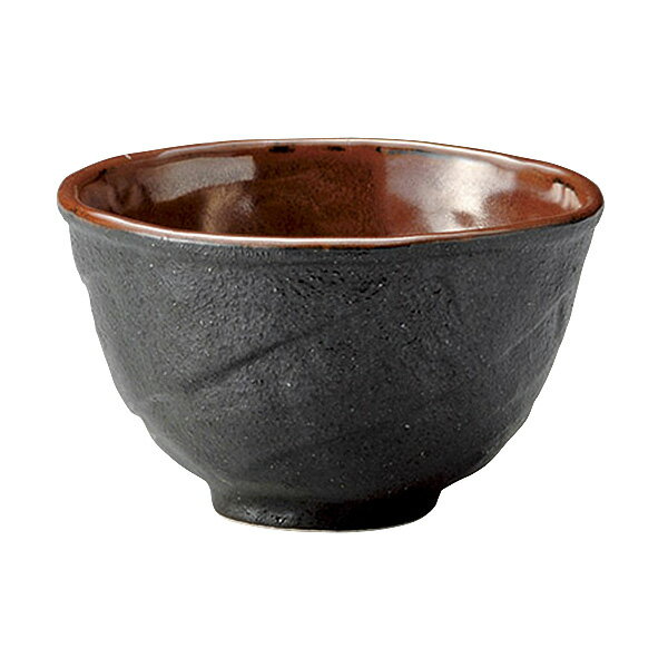 nomi漆赤多用丼 約12.6cm 黒系 和食器 小丼 日本製 美濃焼 業務用 丼ぶり 丼 どんぶり 小さめ うどん ..