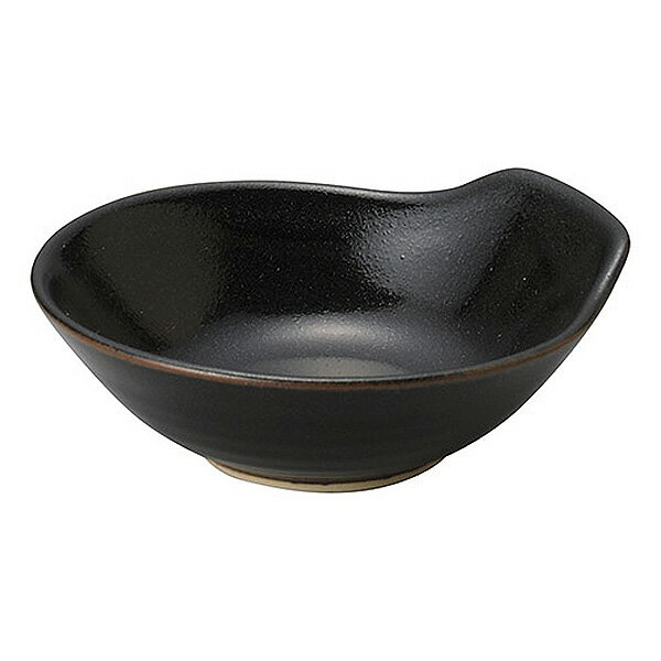 柚子天目 とんすい 約13.5cm 黒系 和食器 とんすい 日本製 萬古焼 業務用 呑水 とん水 おしゃれ 取り鉢..