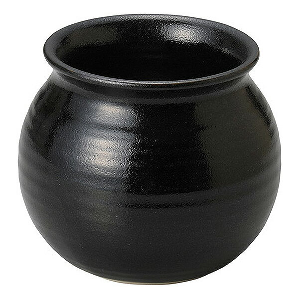 Rakuten - 柚子天目 アラ入 約11.5cm 黒系 和食器 鍋小物 汁次・アラ入 日本製 萬古焼 業務用 鍋料理 おしゃれ 日本製 居酒屋 料亭 旅館 29-391-159-su