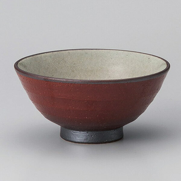 Rice Bowls - ご飯茶碗 手造り雅中平 約11.3cm 赤系 和食器 飯器・飯碗 業務用 ごはん茶碗 茶碗 お茶碗 可愛いおちゃわん カラフル ボウル 29-346-349-a