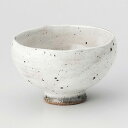 新粉引 波渕千茶 約200cc 白系 和食器 煎茶・玉湯呑 日本製 美濃焼 業務用 グレー 灰色 内側淡いピンク 茶 口元波型 高台 湯呑 湯呑茶わん お茶 日...