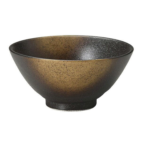 金茶吹 平成茶碗 12cm 和食器 飯器・飯碗 美濃焼 業務用 茶碗 飯碗 お茶碗 御飯茶碗 ご飯茶碗 おちゃわん 可愛いおちゃわん 夫婦茶碗 カラフル ライスボウル おしゃれ 日本製 茶碗 お茶碗 27-357-337-ya