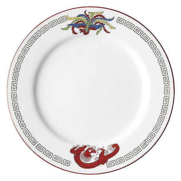 金雷門 玉渕9吋ニク 約23cm 赤系 中華食器・アジアン食器 チャーハン皿 日本製 美濃焼 業務用 炒飯皿 シューマイ皿 天津飯 焼きそば 焼き飯 中華料理 28-669-148-aのサムネイル