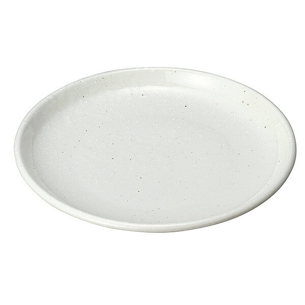 豊明 ユーラシア 粉引 8.0皿 約24.4cm 白系 和食