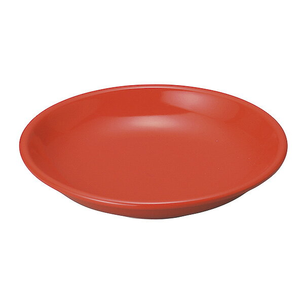 豊明 赤釉 7.0深皿 約21.3cm 赤系 和食器 丸大皿 日本製 美濃焼 業務用 丸皿 和皿 プレート 大皿 盛皿 旅館 飲食店 和食屋 レストラン 赤い食器 28-448-228-tu