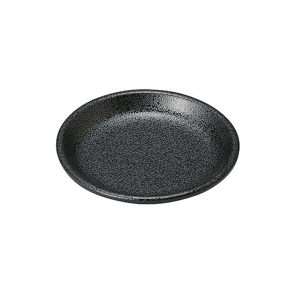 豊明 黒耀 4.0皿 約12cm 黒系 和食器 フルーツ皿・