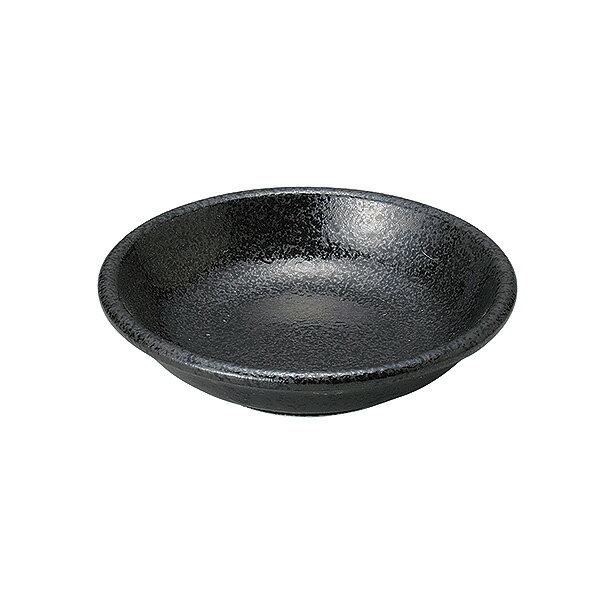 豊明 黒耀 4.0深皿 約12.8cm 黒系 和食器 フルー