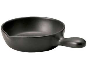 ブラックセラム ソースパン 大 約800cc 黒系 洋食器 オーブンウェア 陶鍋・グラタン 直火OK 耐熱 日本..