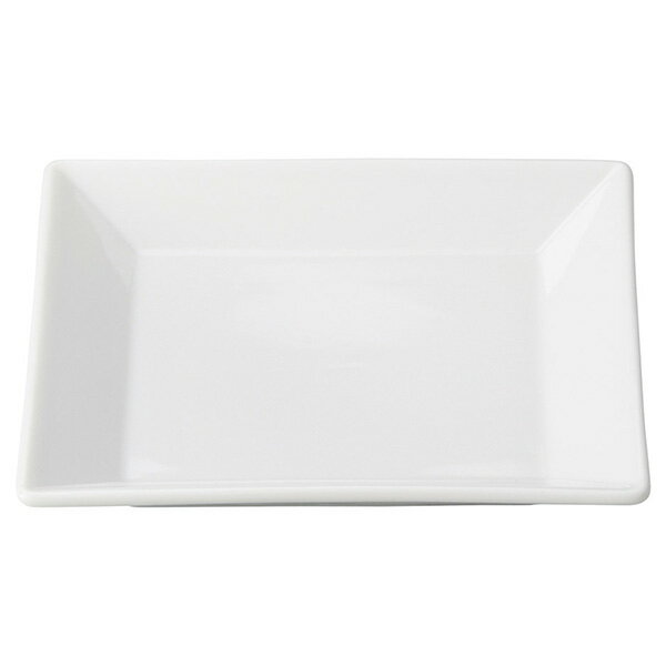 プレッツァ 18cm 角皿 約17.8cm 白系 洋食器 角型プレート 15cm〜25cm 日本製 美濃焼 業務用 角皿 プレート 皿 おしゃれ かわいい お皿 四角 ケーキ皿 取り皿 中皿 カフェ風 cafe風 角皿 白い皿 28-589-318-ya