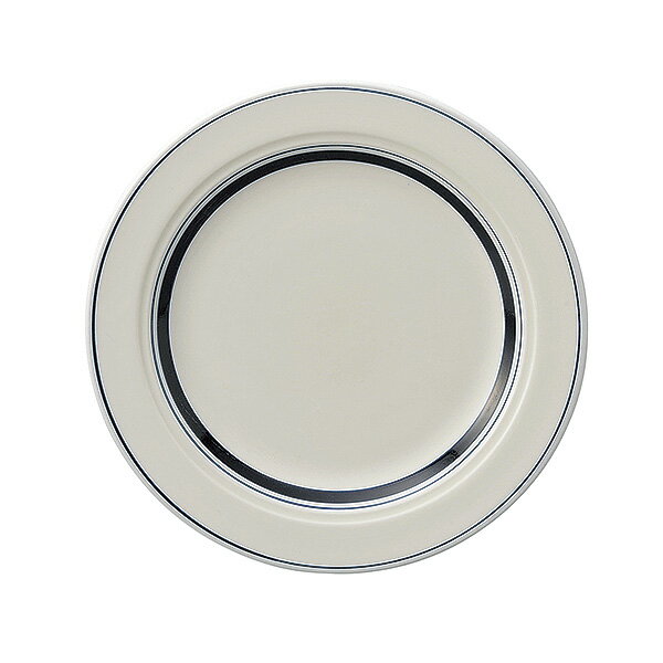 カントリーサイド ネイビーブルー 21cmミート皿 約21.3cm 白系 青系 洋食器 丸型プレート 15cm〜25cm ..