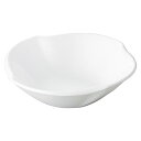 白磁 フローボール S 約12.8cm 白系 洋食器 変形ボール 15cm以下 日本製 美濃焼 業務用 ボウル サラダボウル サラダボール サラダ 小鉢 サラダ皿 中鉢 取り鉢 シリアルボウル 深皿 ナチュラル 28-509-268-ka