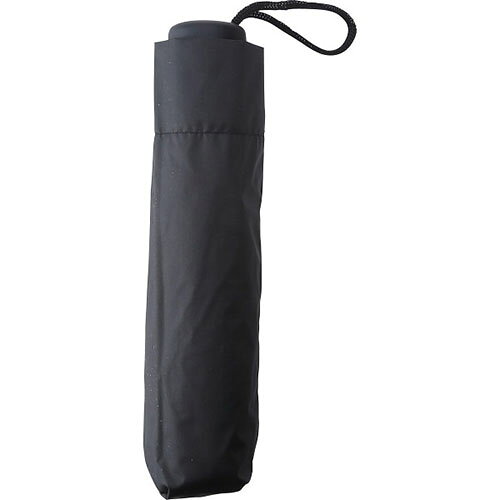 特価COMのジミージー 晴雨兼用UV加工 折りたたみ傘(55cm) ブラック2[代引不可]｜アングル2