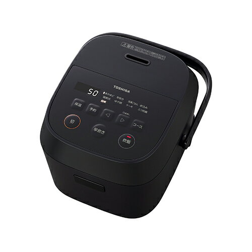 【長期保証付】東芝(TOSHIBA) RC-5AMX-K ブラック マイコン炊飯器 3合炊き