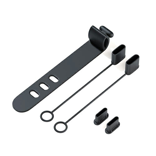 PGA PG-CAP01BK ブラック USB Type-C コネクタキャップセット